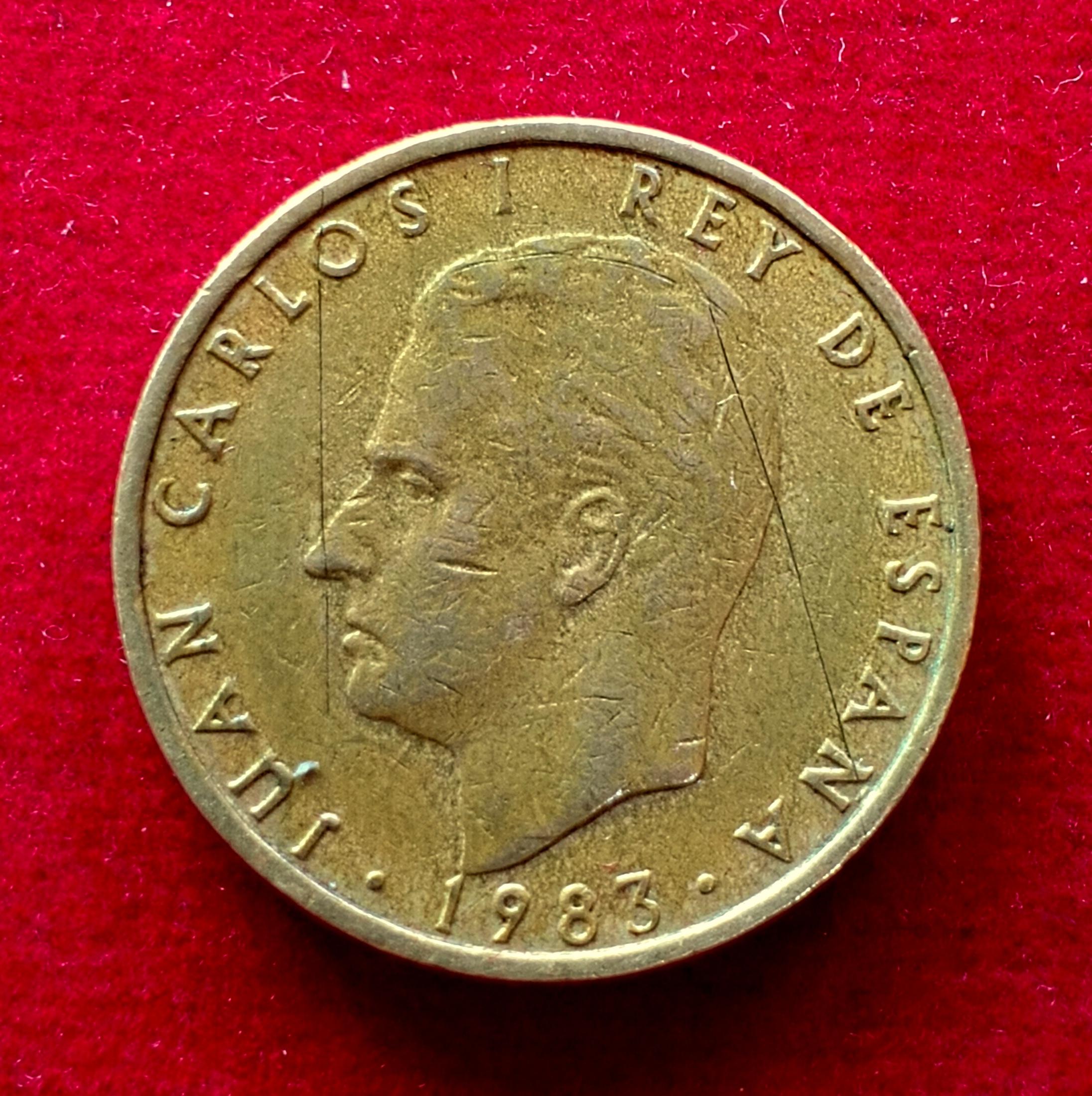 Spain 100 Pesetas Juan Carlos I 1983 Coin