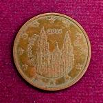 Spain 5 Euro Cent 2014 Coin
