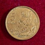 Spain 5 Pesetas Islas Baleares 1997 Commemorative Coin
