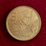 Spain 5 Pesetas Islas Baleares 1997 Commemorative Coin