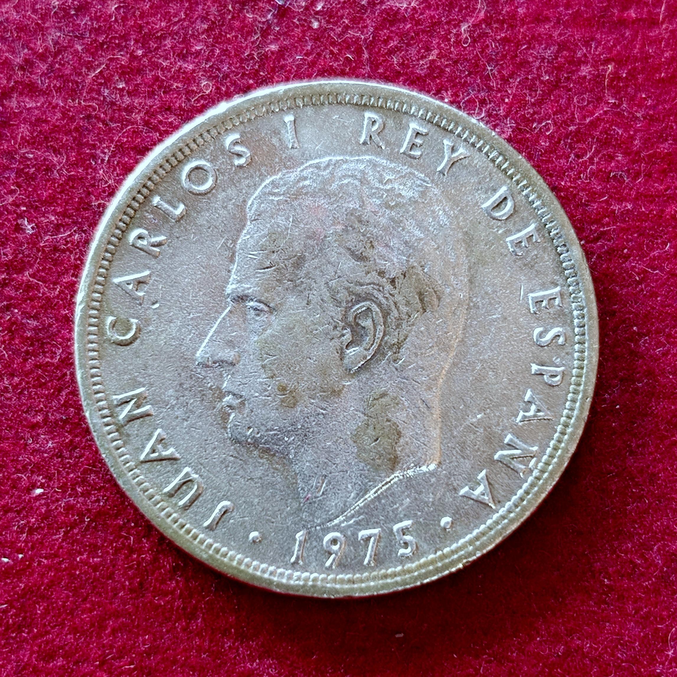 Spain 5 Pesetas - Juan Carlos I 1975 Coin