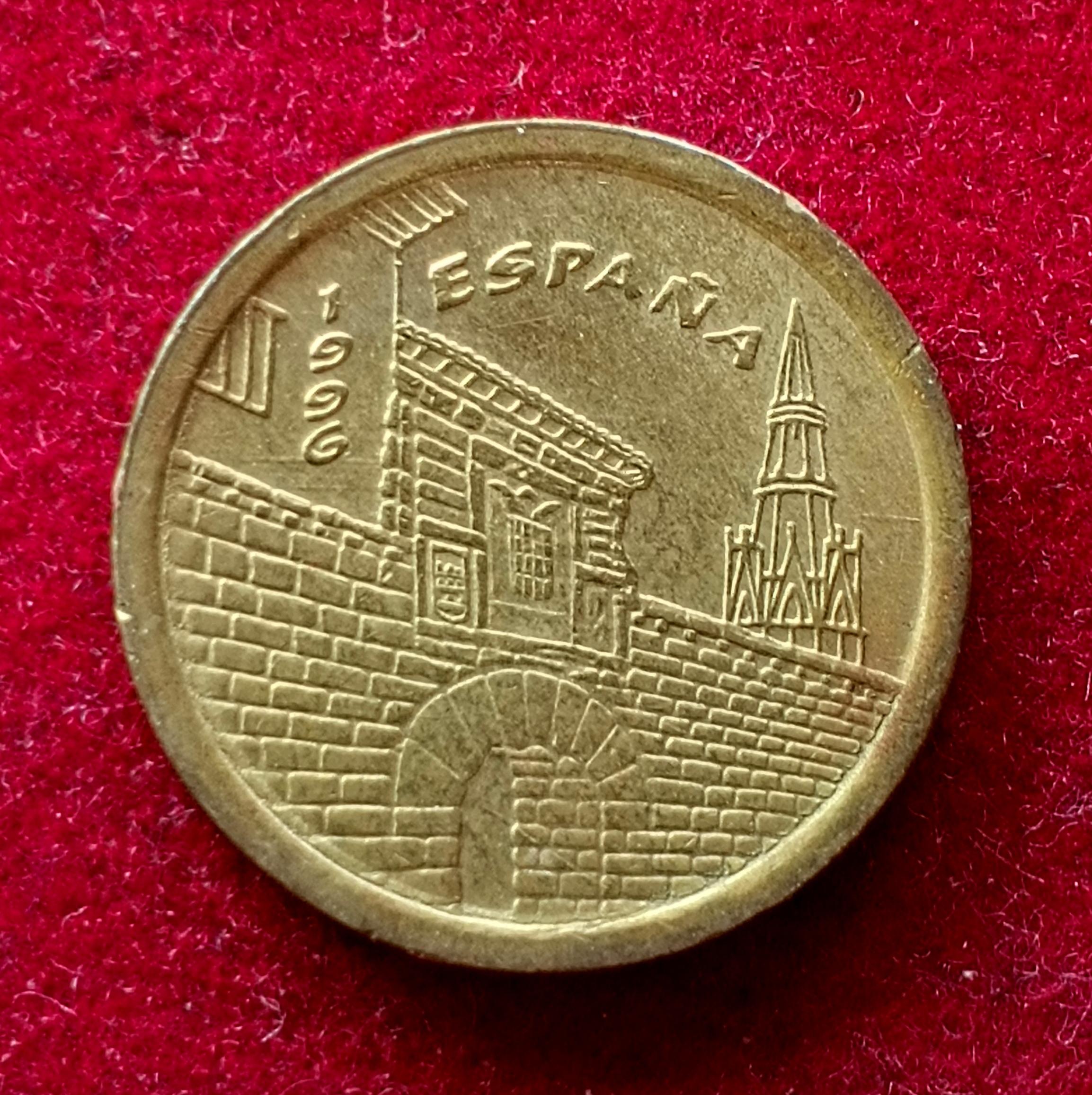 Spain 5 Pesetas La Rioja 1996 Commemorative Coin