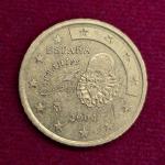 Spain 50 Euro Cent 1st map 2001 Coin