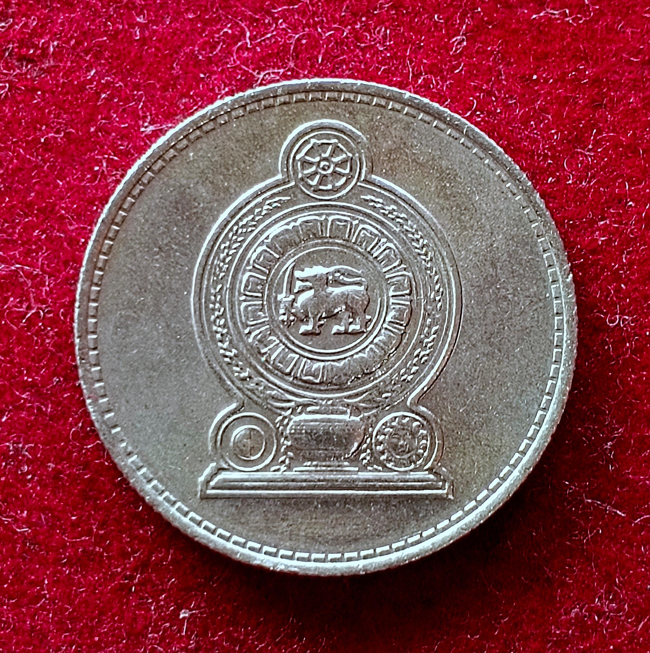 Sri Lanka 25 Cents 1982 Coin