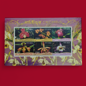 Stamp - India 2016 Orchids Of India Miniature Sheet