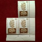 Stamps 1985 50 Years of Potato Research Block of 3