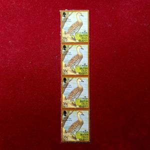 Stamps 2002 British Virgin Islands - West Indian Whistling Duck Dendrocygna arborea (Block Of 4)