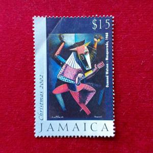 Stamps - Jamaica Christmas 2002 - 'Masquerade" by Osmond Watson