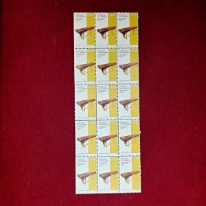 Stamps – Mexico Creation Popular Marimba Amber 2011 (Block of 15)