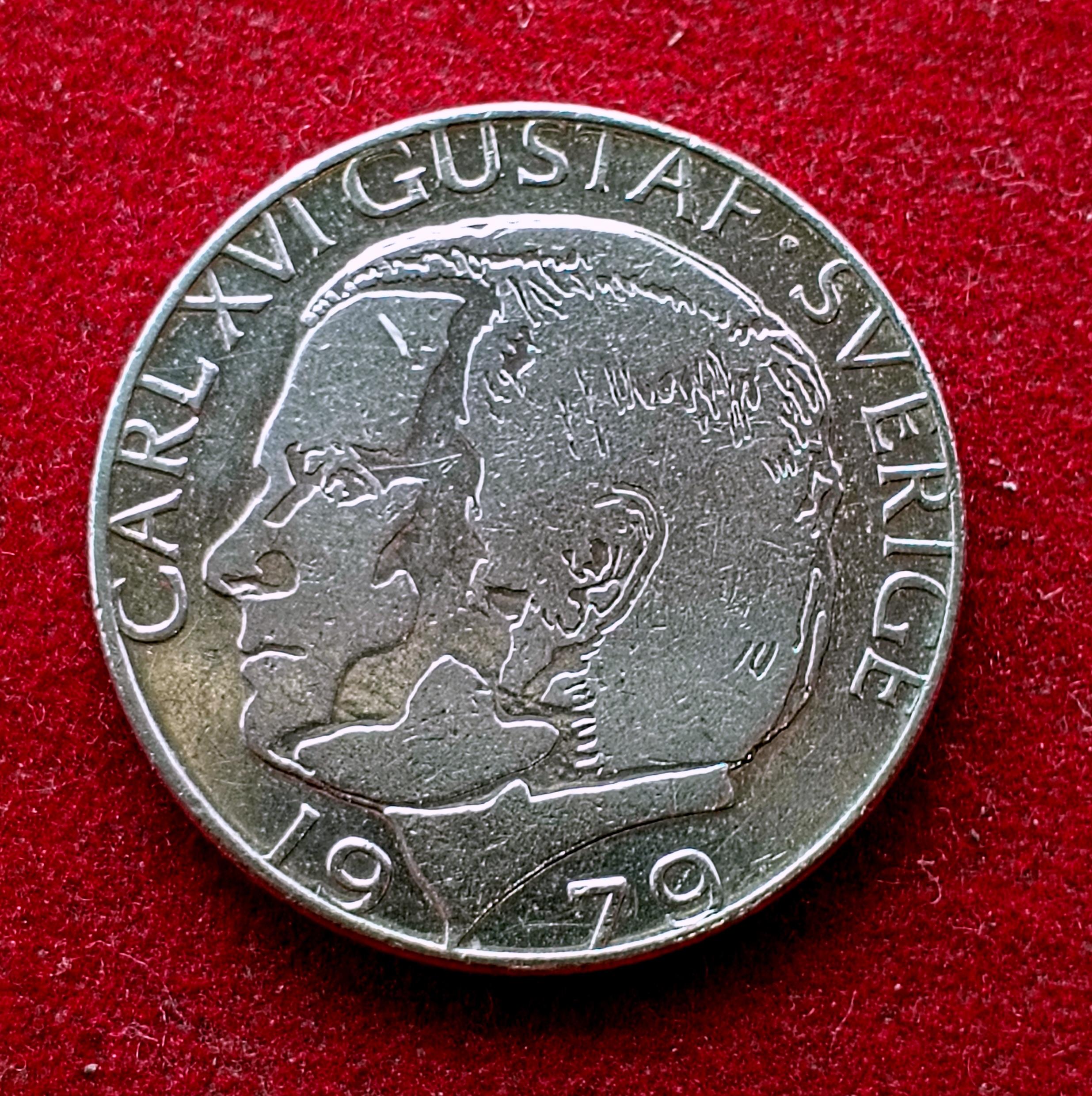 Sweden 1 Krona Carl XVI Gustaf 1979 Coin