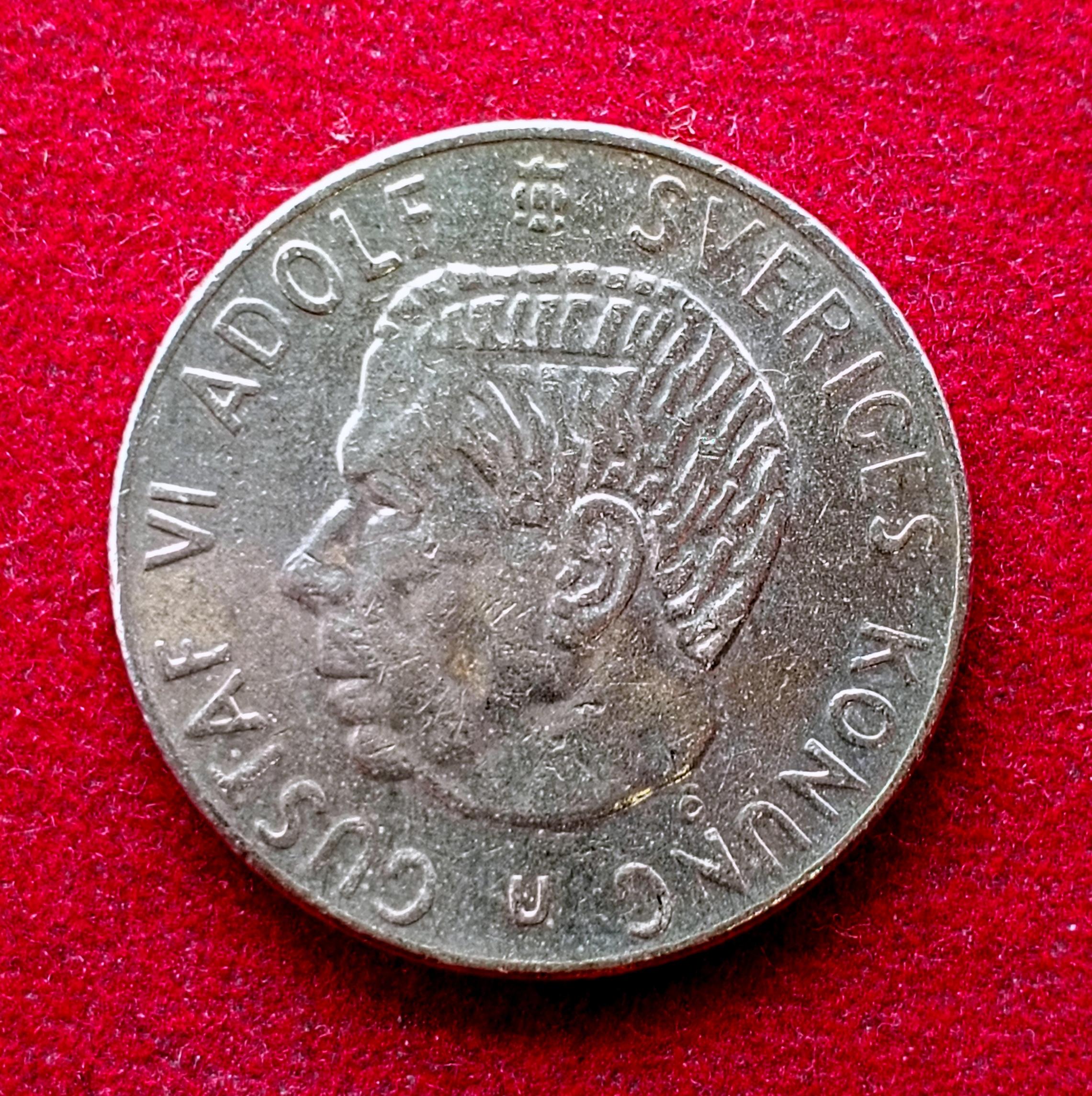 Sweden 1 Krona - Gustaf VI Adolf 1973 Coin