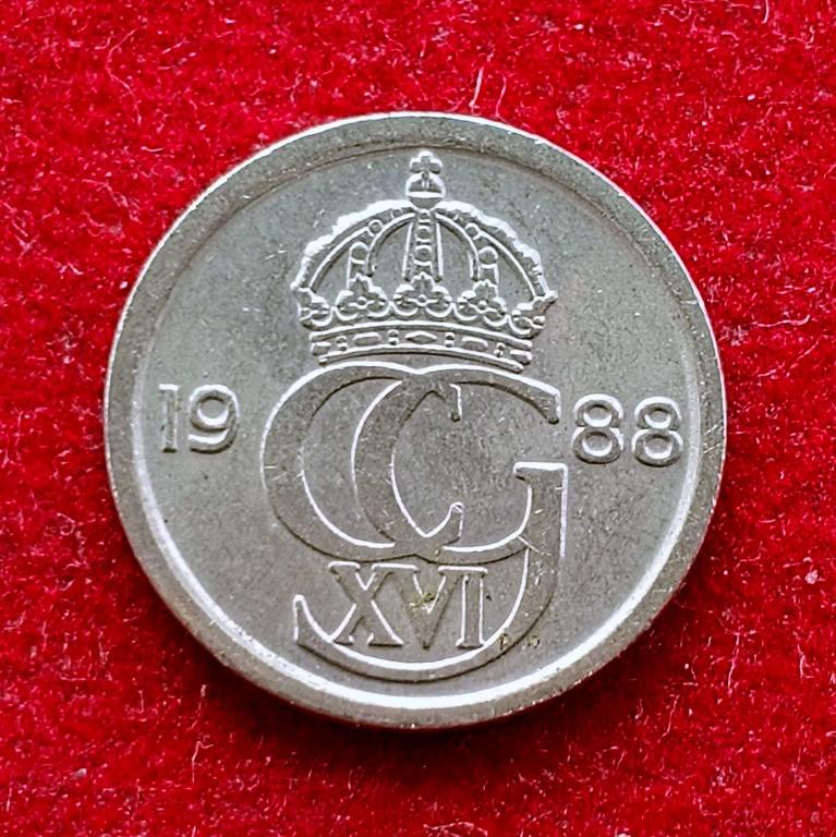 Sweden 10 Ore - Carl XVI Gustaf 1988 Coin