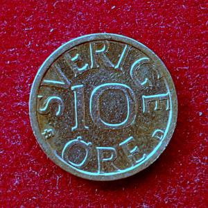 Sweden 10 Ore - Carl XVI Gustaf 1988 Coin