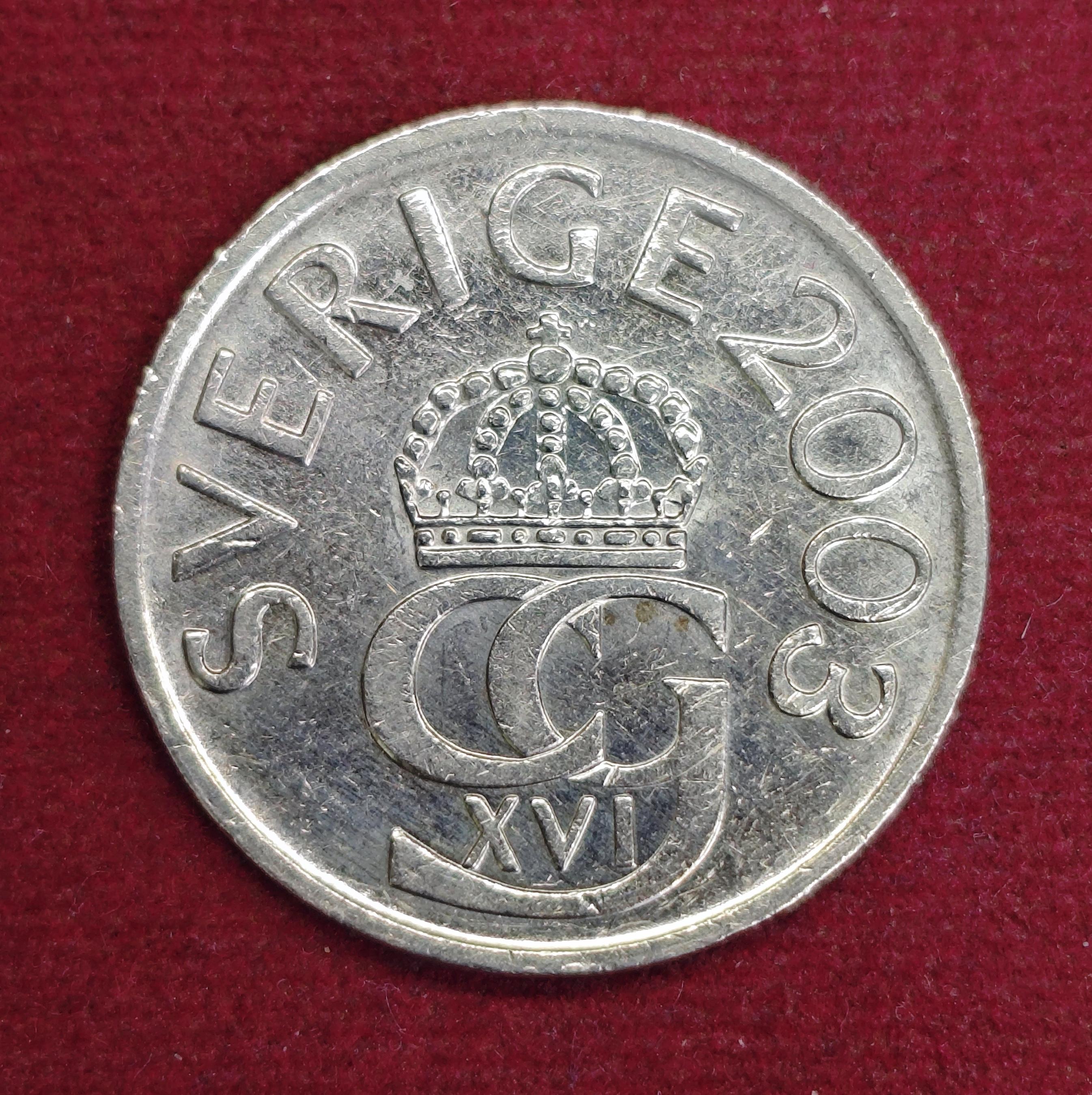 Sweden 5 Kronor Carl XVI Gustaf 2003 Coin