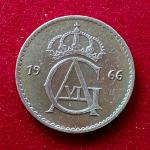 Sweden 50 Ore - Gustaf VI Adolf 1966 Coin