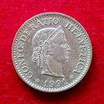 Switzerland 10 Rappen 1991 Coin