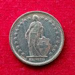 Switzerland 1/2 Franc Helvetia standing 1979 Coin