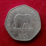 Tanzania 20 Shilingi 1990 Coin
