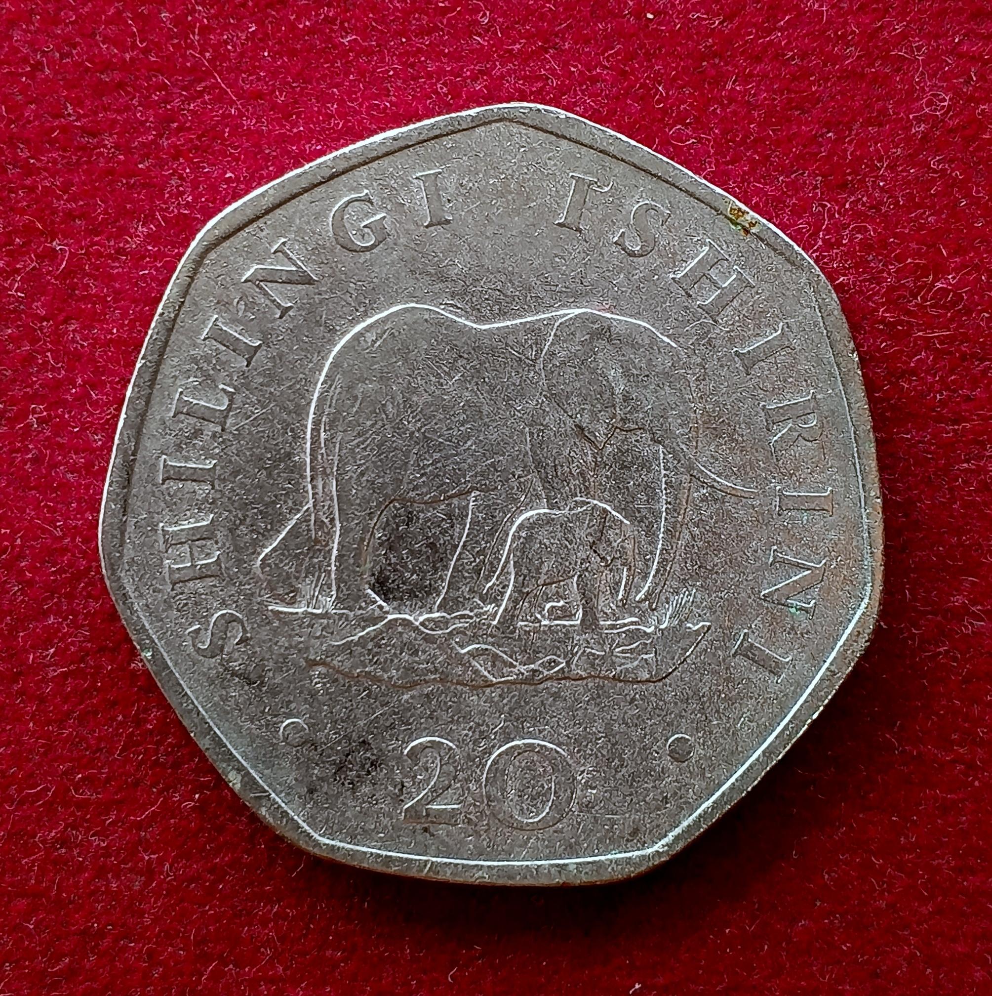 Tanzania 20 Shilingi 1990 Coin