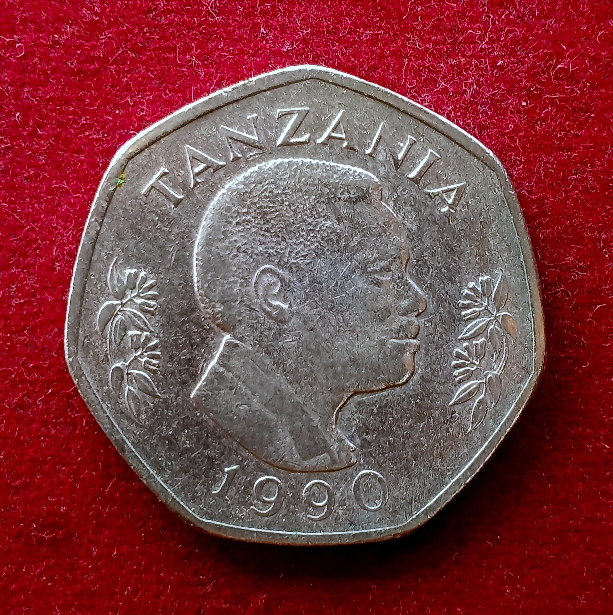 Tanzania 20 Shilingi 1990 Coin