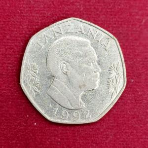 Tanzania 20 Shilingi 1992 Coin