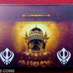 2008 – Ter-Centenary of Gur-Ta-Gaddi of Shri Guru Granth Sahib UNC 1 Coin Set (Rs 10) Hyderabad Mint