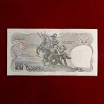 Thailand 20 Baht King Rama IX 2524 (1981) Banknote