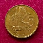 Trinidad and Tobago 5 Cents 1980 Coin