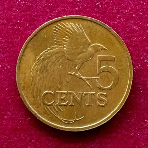 Trinidad and Tobago 5 Cents 1980 Coin