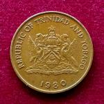 Trinidad and Tobago 5 Cents 1980 Coin