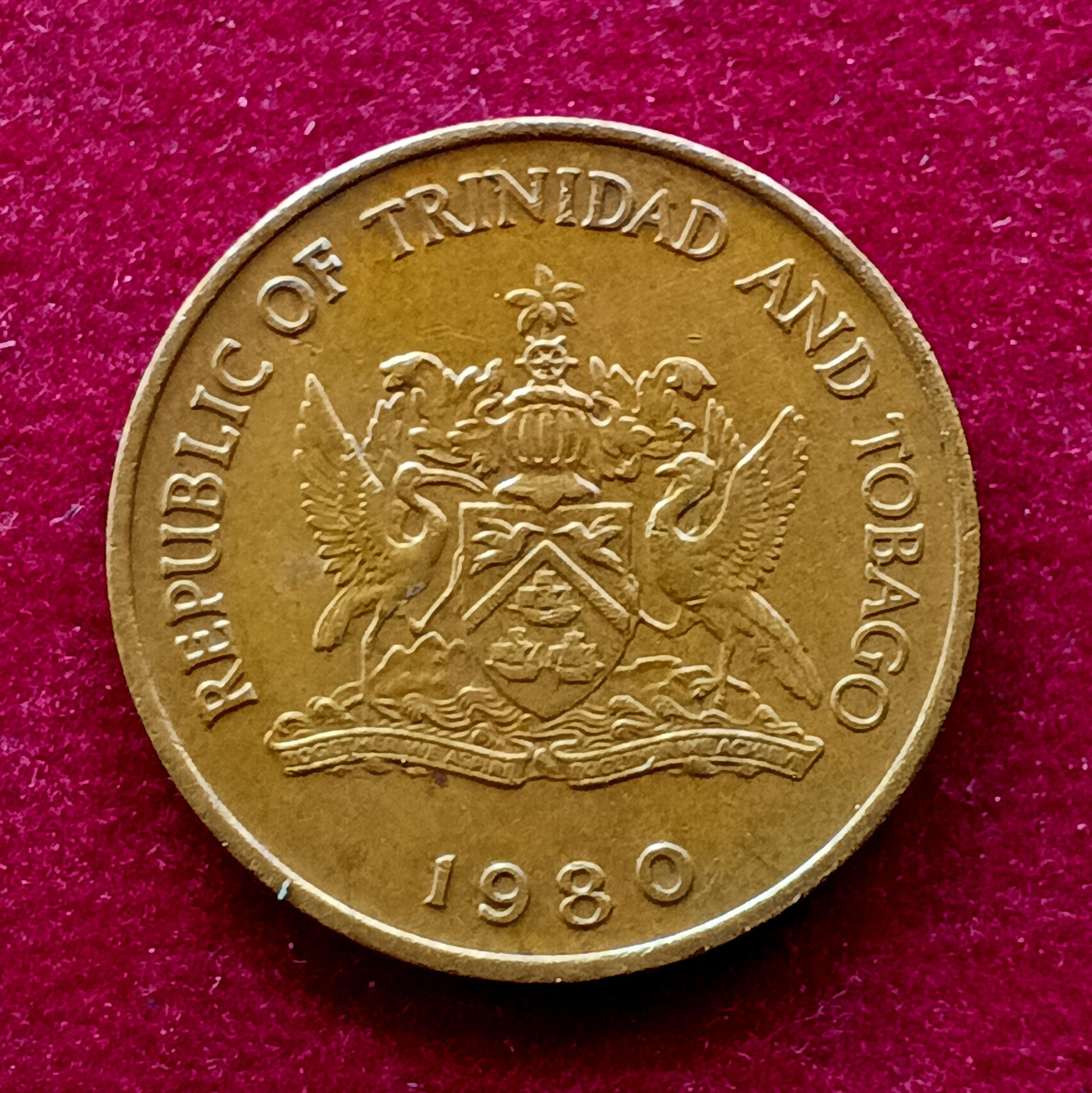 Trinidad and Tobago 5 Cents 1980 Coin