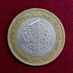 Turkey 1 Lira 2010 Coin
