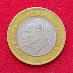 Turkey 1 Lira 2016 Coin