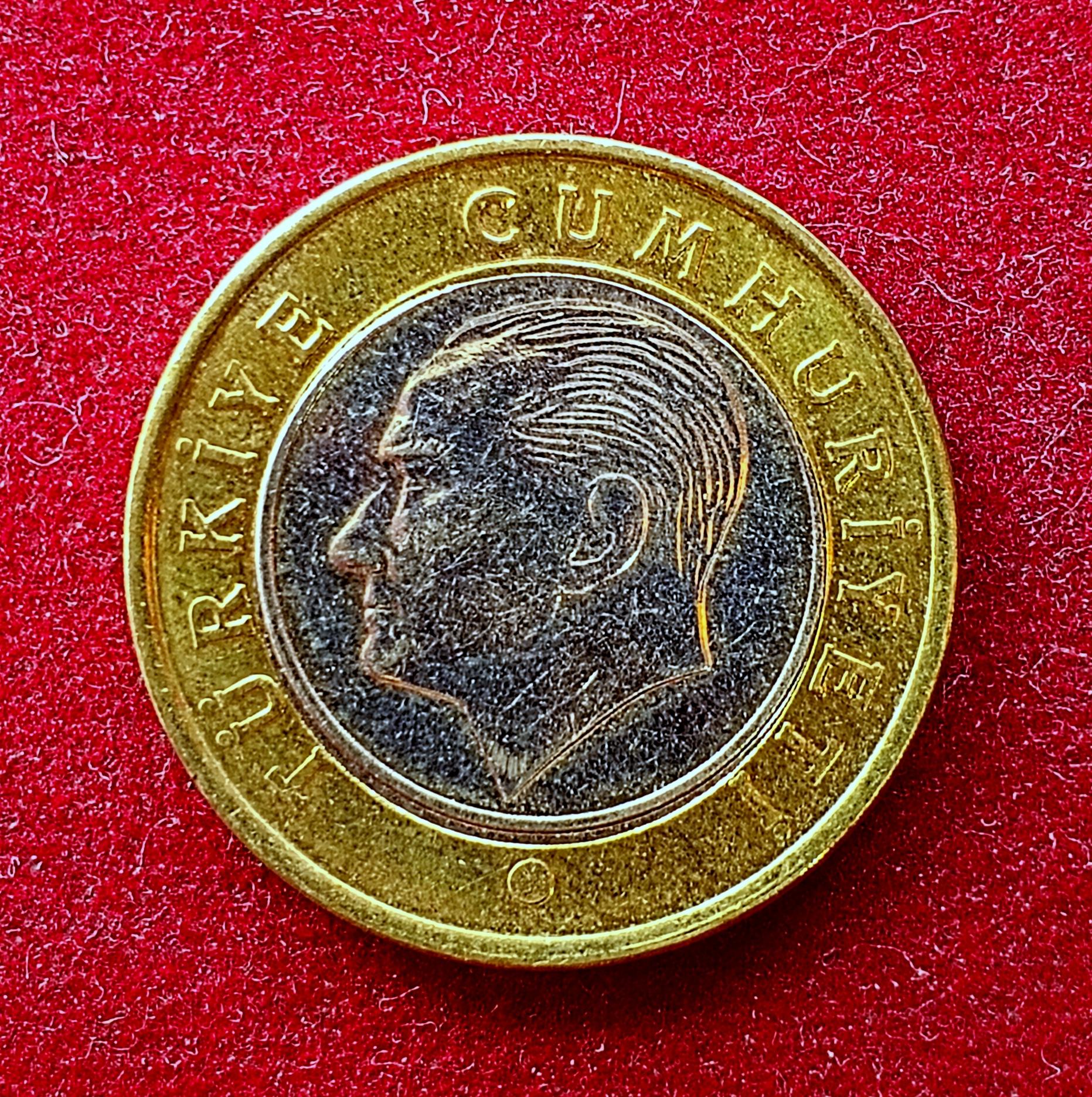 Turkey 1 Lira 2022 Coin