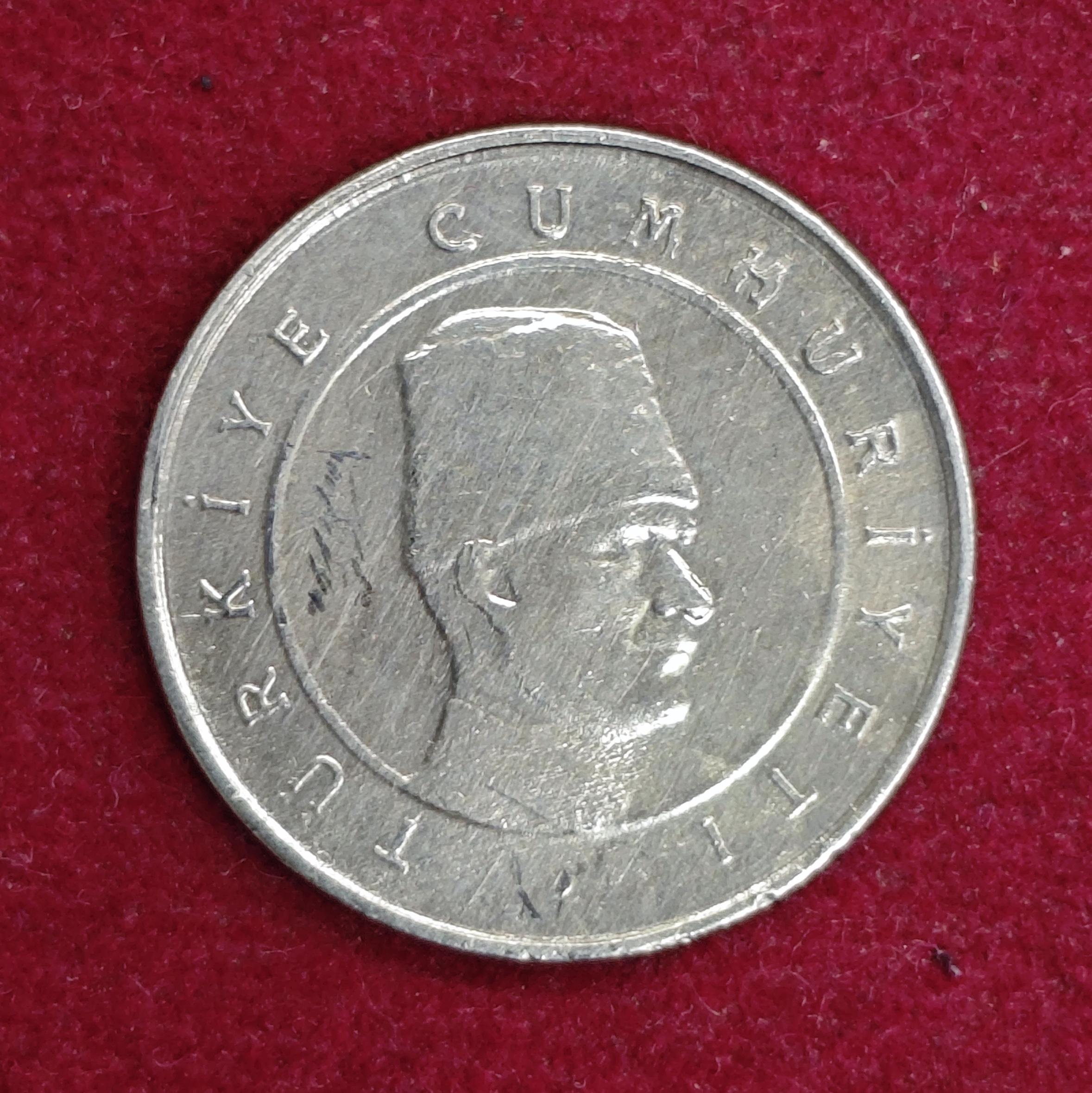 Turkey 10 Kurus 2006 Coin