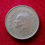 Turkey 1000 Lira 1990 Coin