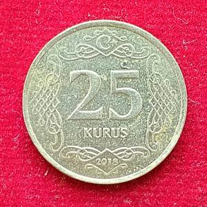 Turkey 25 Kurus 2018 Coin