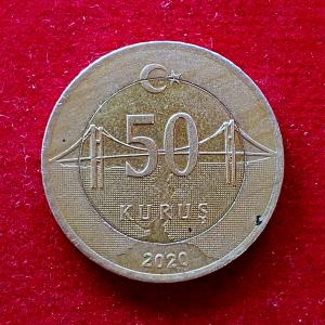 Turkey 50 Kurus 2020 Coin