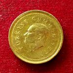 Turkey 5000 Lira 1996 Coin