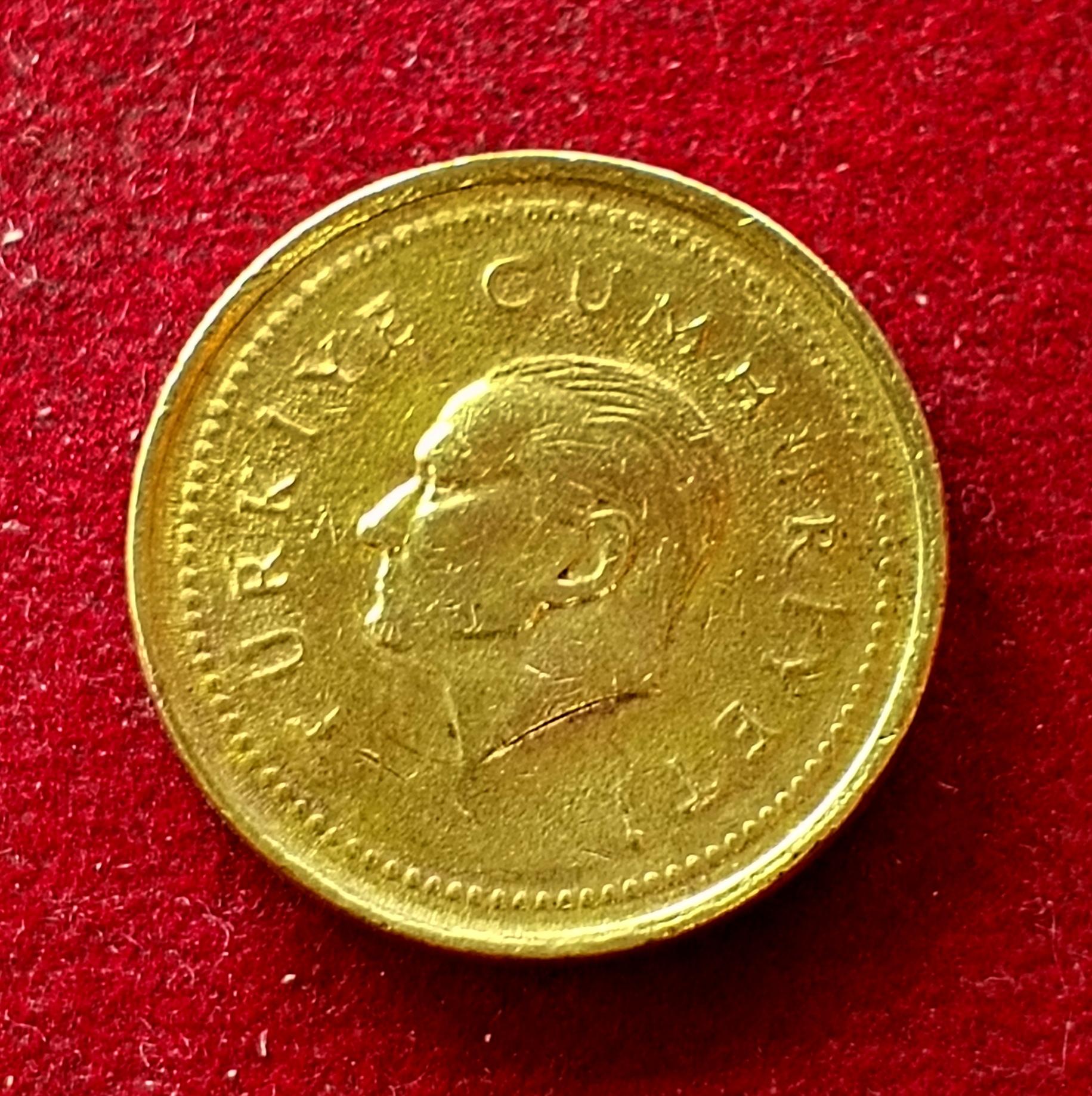 Turkey 5000 Lira 1996 Coin