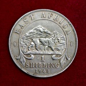 Uganda 1 Shilling 1948 Coin