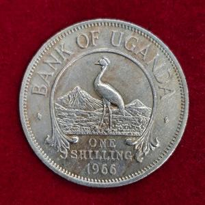 Uganda 1 Shilling 1966 Coin