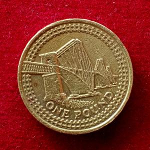 UK 1 Pound - Elizabeth II Forth Bridge 2004 Commemorative issue Coin