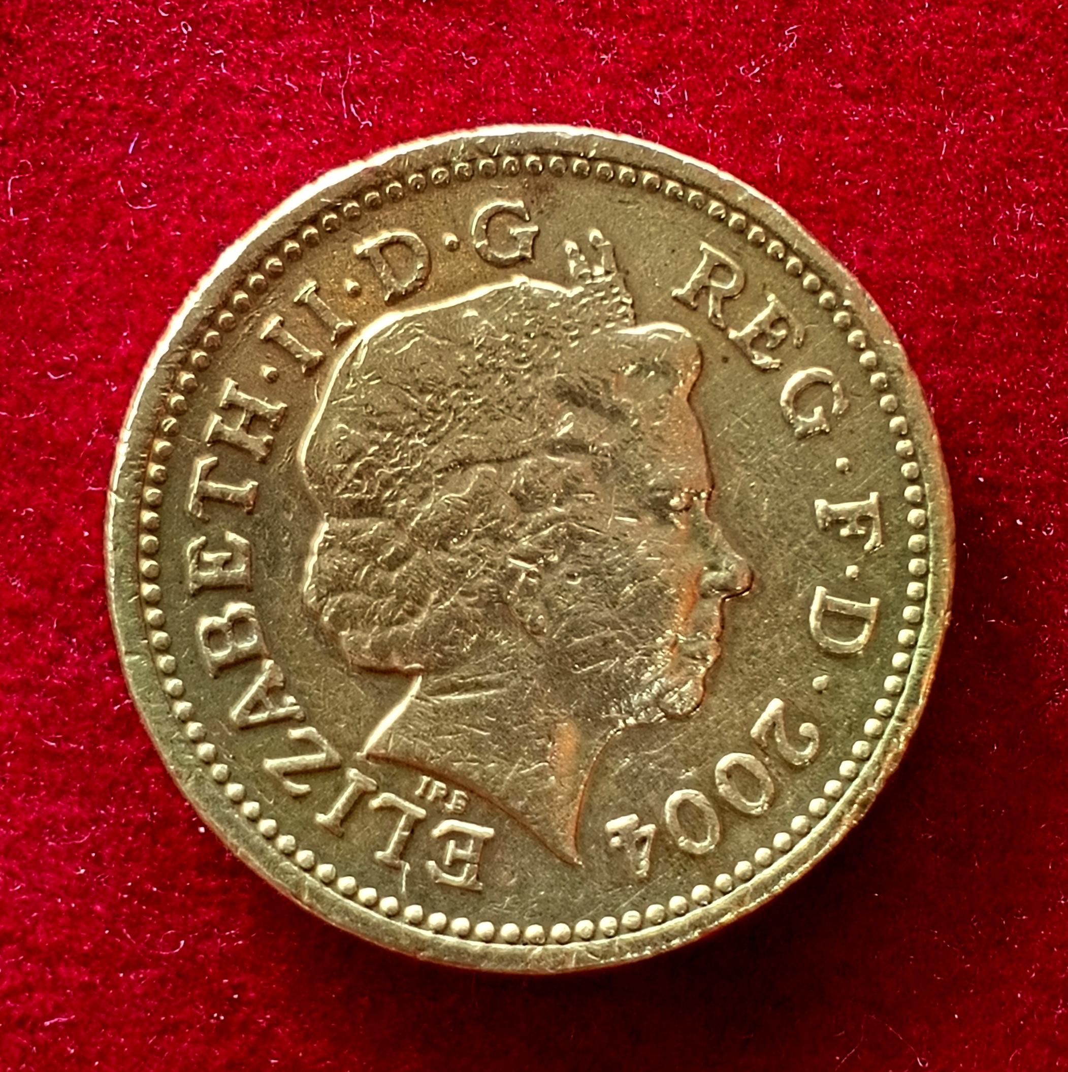 UK 1 Pound - Elizabeth II Forth Bridge 2004 Commemorative issue Coin