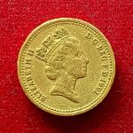 UK 1 Pound - Elizabeth II - Northern Irish Flax Coin