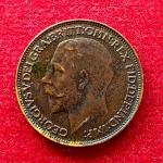 United Kingdom 1 Farthing - George V 1923 Coin