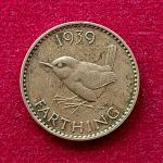 United Kingdom (UK) 1 Farthing George VI 1939 Coin