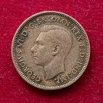United Kingdom (UK) 1 Farthing George VI 1939 Coin