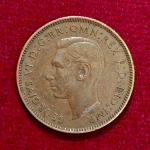 United Kingdom (UK) 1 Farthing George VI 1943 Coin