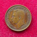 United Kingdom (UK) 1 Farthing George VI 1943 Coin